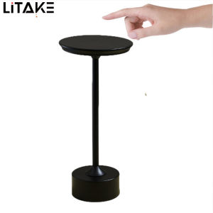 Usb Rechargeable Touch Bed Side Led Night Light I-shaped Table Lamp For Coffee Table Decor Bedroom Decoration
