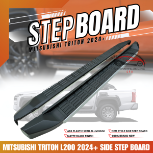CPO MITSUBISHI TRITON L200 2024+ SIDE STEP BOARD OEM (11599)