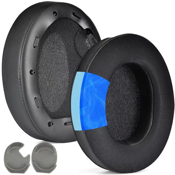 Upgraded Cooling Gel Replacement Ear Pads Earpads for Sony WH1000XM3 XM4 Protein Leather Ear