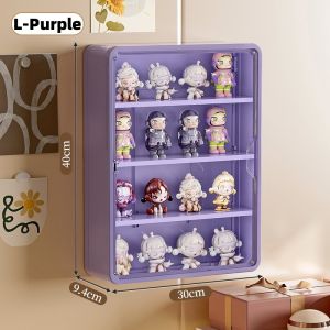 【SG STOCK】Doll display rack transparent dust-proof wall storage figurine wall hanging rack multi-layer storage rack