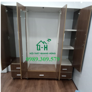 TỦ NHỰA ĐÀI LOAN 4 CÁNH GIÁ RẺ TẠI XƯỞNG HCM