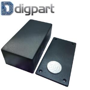 Box Project X2 Hitam Plastik 120x60x40 mm Case Enclosure for Arduino