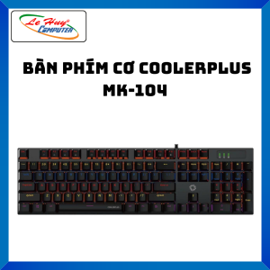 Bàn Phím Cơ Coolerplus MK-104 - Hàng Chính Hãng