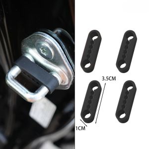 WH 20-8Pcs Car Door Lock Rubber Pad - Car Protective Cushion - Buffer Damper Silicone Cover - Shock-Proof Thickened Gasket - Auto Vibration Absorber Soundproof Protector Pad