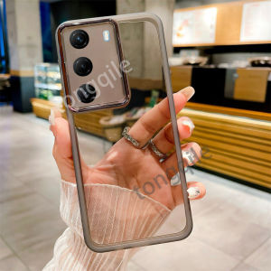 สำหรับ Infinix Hot 50 Pro Plus Pro + Hot50 Hot50Pro 5G 4G 2024Silicone ฝาหลังกันกระแทกเคสโทรศัพท์โปร่งใสกล้องเคสใสแบบนิ่ม