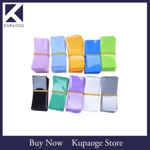 [Kupaoge] 100pcs 18650 Battery Wrap PVC Heat Shrink Tubing Pre-cut Precut