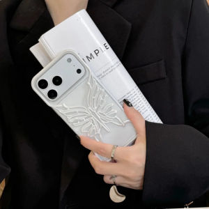 Ốp điện thoại chống sốc Luxury Butterfly exoskeleton Armor cho iPhone 11 12 13 14 15 16 17 Pro Max Plus Air 17ProMax