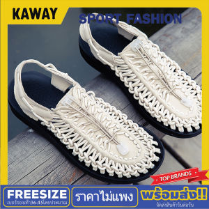 2024 รองเท้าสาน แฟชั่น KEEN สำหรับ ผู้หญิง ผู้ชาย รองเท้าชายหาด ดินป่า ระบายอากาศ ราคาที่ถูกต้อง