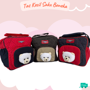 Tas bayi kecil boneka saku depan