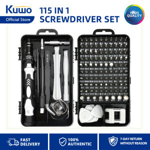 Kuwo 115 In 1 Screwdriver Set High Hardness And Strong Magnetic Mobile Phone Computer Watch Disassembly Household Tools Special-Shaped Screwdriver