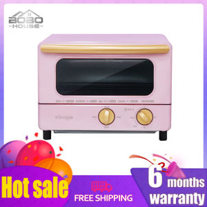 IRIS OHYAMA Ricopa Japan Mini Oven Multifunctional Household Small Baking Oven EOT-01C 3 Color 1000W Automatic Multi-function