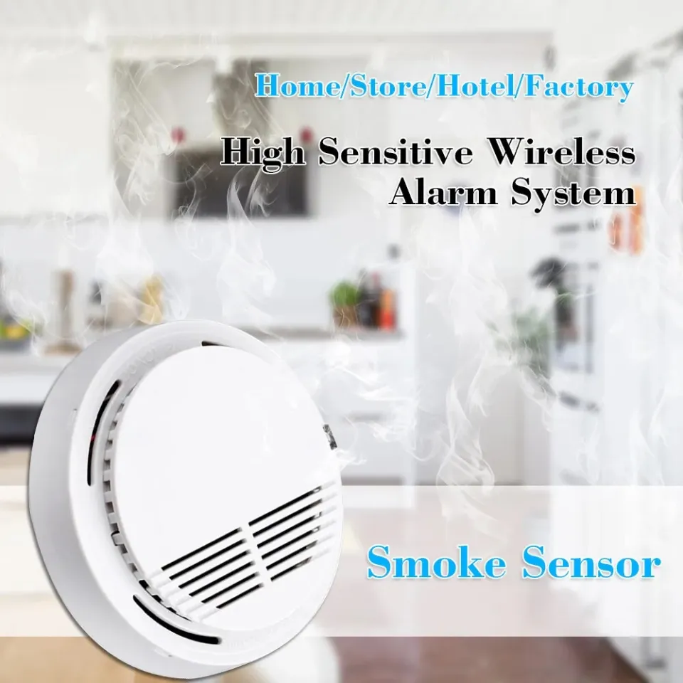 Smoke Alarm all-round Smoke Fire Detecto home Hotel apartment commercia  fire alarm sensor Alarm Safety System