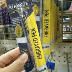 STANNOX ปากกาขีดเหล็ก ด้ามเงิน ทังสเตนคาร์ไบด์