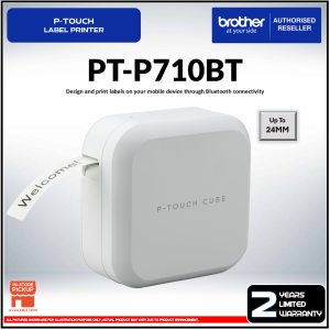 Brother Label Maker Printer P-Touch PT-P710BT | Bluetooth | Max 24mm