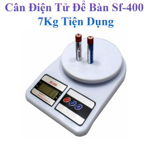 Cân Điện Tử Để Bàn Sf-400 7Kg Tiện Dụng Đa Năng
