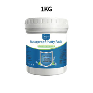 [SG In Stock]Wall Repair Paste 1KG Waterproof Crack&Mildew Resistant Fast-Drying Smooth White Putty for Home Wall Repairs