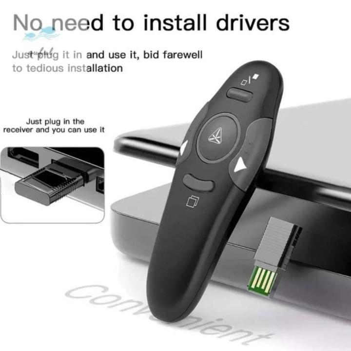 QUFUL Meeting Powerpoint Smart Presenter Infrared Remote USB Control ...