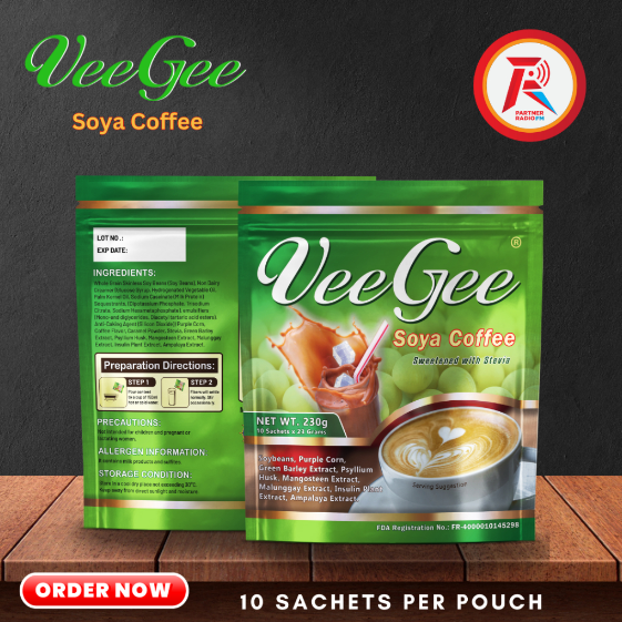 VeeGee Soya Coffee with Stevia FDA Approved Lazada PH