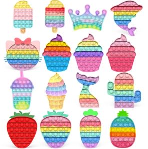 【Babywant】Silicone Fidget Sensory Toy Drink Cup Push Bubble Kids Interactive Relaxing Toys