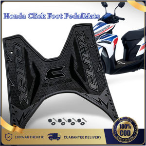Rubber Matting for Honda Click 125i 150i V1 V2 V3 V4 Motorcycle Footboard Floor Mat Foot Mat