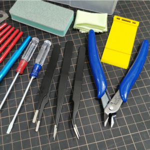 【Quick Shipping】Basic Model Tools for Model DIY Craft Tool Car Hobby Building Repairing Assembly Tool Beginner Handmade Scissors Tweezers