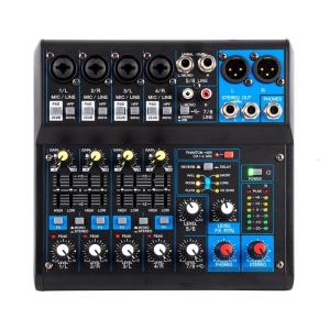 8 Channel Sound Mixers for Professional Sound Engineers and Bands for Small Concerts and Home Studios