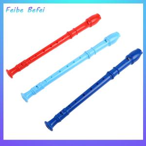 [Feibe Befei] ขลุ่ยพลาสติก8รูสำหรับเป็นของขวัญเครื่องดนตรีเป่าลมไม้สีสันสดใส