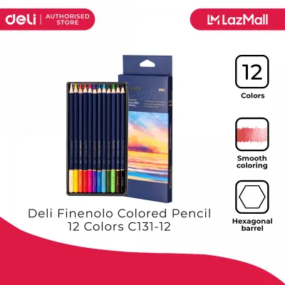 Deli C131-12 Finenolo Colored Pencil 12 Colors