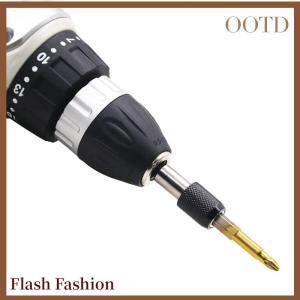 [Falsh F] Hexagonal Quick Release Self-locking Extension Rod Electric Drill Driver Quick Transfer Rod Screwdriver Extension Rod Tool