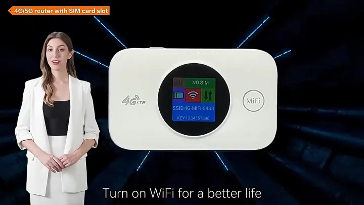 COD⭐KL LOCAL 24Hrs⭐ Mini WiFi 5G Portable Portable 600Mbps Mifi Router Hotspot Kad SIM Sokong Telco Malaysia Sesuai Rumah Perjalanan Pejabat