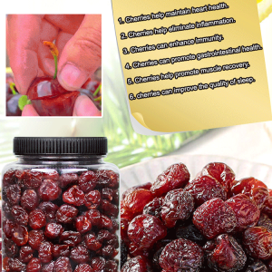 Goutrelieving Cherryflavored dried fruit snacks Dried Cherry Cherry Snacks No Additives
