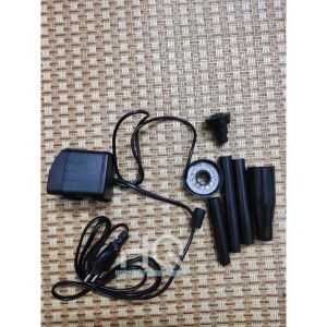 Bơm Chìm Đài Phun Nước Mini Tiểu Cảnh Sân Vườn – Đèn LED Đổi Màu Vòi Phun Hình Sen Nấm Ô Dù Cao Cấp