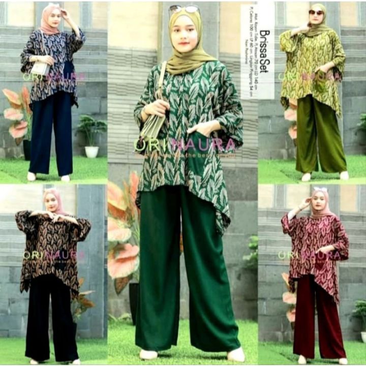 BLOUSE SELUAR PASANG VIRAL WAKA-WAKA PEMBORONG & PERUNCIT