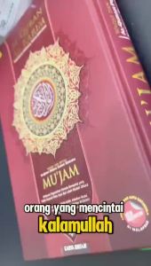 Genuine Product Guarantee[ADM] AL-QURAN AL-KARIM MUJAM SIZE A5 TRANSLATION