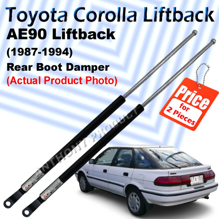 Toyota Corolla AE92 Liftback Rear Boot Trunk Damper Strut Lifter Gas ...