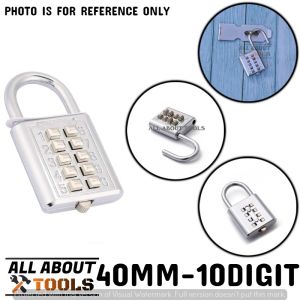 (AAT) 1 PC Number Digits Combination Padlock Luggage Travel Code Lock Padlock Anti-Theft Digits Combination Code Padlock Lock For Luggage Lockers & Others. 2008