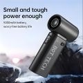 BOT TECH Fan Portable Mini Fan Handheld Fan Rechargeable USB Fans Mini Fan Rechargeable 4000 mah Handheld fan turbo Strong Wind 5Gear Wind Speed Fan Mini Electric Fan Digital Display Adjustable Turbo Portable Handheld Fan for Outdoor Sports. 