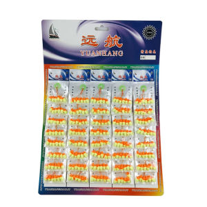 BLACKON Mini 240 chiếc Phao câu cá Dụng cụ câu cá Đánh bắt cá Phối màu Đậu nổi Phao bảy sao Fishing Float Bobber Phao câu cá hình bầu dục