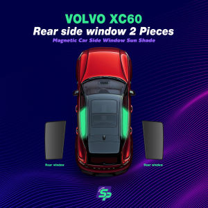 Volvo XC60 – ShopPark Magnetic Custom Fit Car Window Sunshade High-Density Mesh Sun Protection Easy Install