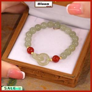 Follow Get New[Bloom Z] Summer Valentines Day Gift Love Heart Beads Charm Bracelet for Women Girl Fashion Natural Bracelet To Love Jewelry Gifts