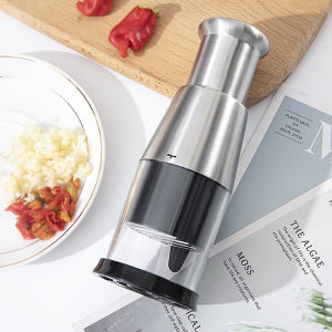 Dụng cụ dằm tỏi ớt Dụng Cụ Băm Tỏi Ớt Gừng Bằng Inox 304 Tiện Dụng