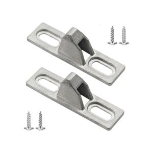 Portable Sturdy Zinc Alloy Sliding Door Latches Replacement Set Includes Mounting Screws Door Lock Replacement