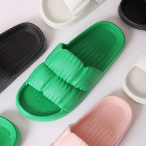 VIVOLILV ✨50%OFF✨EVAรองเท้าแตะ แบบสวม นิ่ม ใส่ใบ้าน รองเท้าเพื่อสุขภาพ พื้นหนา กันลื่น สำหรับผู้หญิงและผู้ชายรองเท้าแตะสำหรับใส่ในบ้านช่วงหน้าร้อน แผ่นกันลื่น