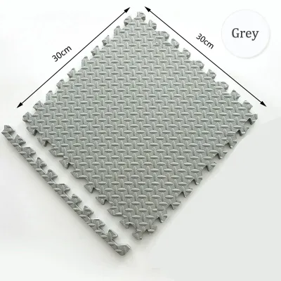 30x30CM Puzzle Gym Mat EVA foam mat for children yoga fitness mat gym martial arts hall and dance studio mat 健身垫瑜伽垫