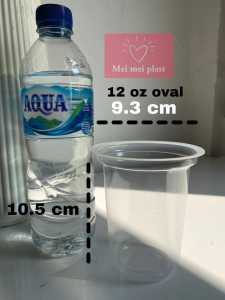 GELAS PLASTIK OZ/GELAS BUBBLE/GELAS MINUMAN STARINDO ISI 50 PCS 12OZ14OZ16OZ  DAN 18OZ OVAL 22 OZ OVAL DATAR