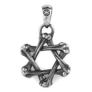 Pendant Genuine 925 Sterling Silver High End Luxury Jewelry Bone Hexagram Star 2026 Trend Necklaces And Pendants Men Women P22