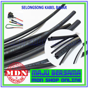 Selongsong bakar kabel 1.5mm jual ecer per 5 meter