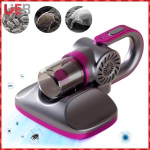 UEB Mini Handheld Vacuum Cleaner 85000Pa Strong Suction UVC Mite Removal for Home Car Bed Cleaning Cordless Easy to Use