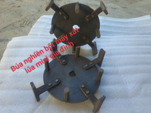 Bộ Búa Máy Nghiền Bột Gắn Máy Xát Lúa Mini Gia Đình