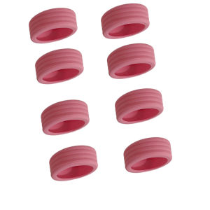 [✅SG Ready Stock] Luggage Wheels Protector Cover Silicone 8Pcs Thicken Texture Silicone Wheels Protector Luggage Wheel Cover Travel Luggage Caster Silicone Reduce Noise Cover for Most Luggage Chair Roller Reduce Noise Anti-shock